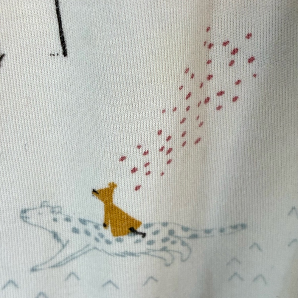 Red Caribou Pima Cotton Forest Print Leggings - Picture 4 of 11
